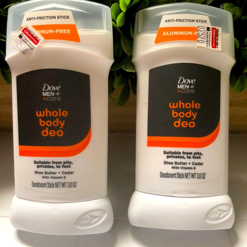 COPY - DOVE Men+Care Whole Body Deodorant Stick - White
